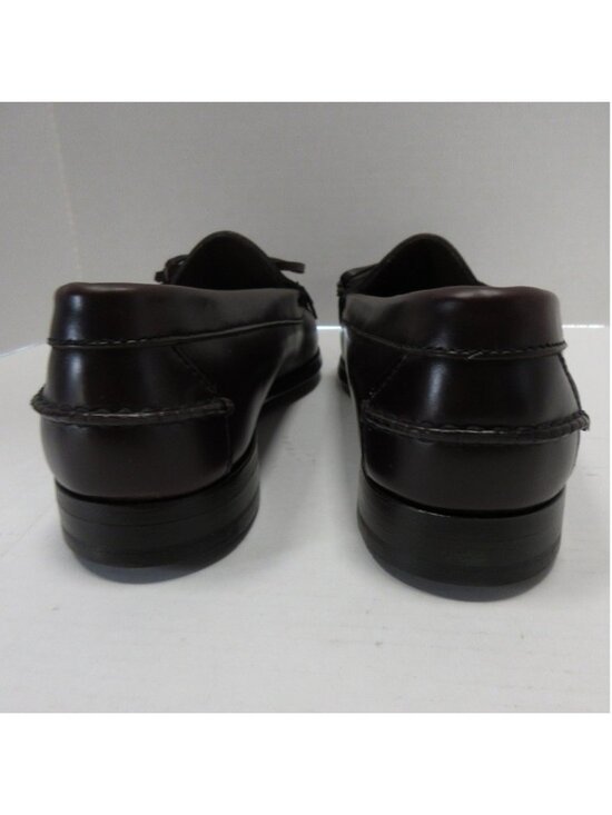 VGT Polo Ralph Lauren Shoes 10.5 D Burgundy Loafer Leather Kiltie Tassel
